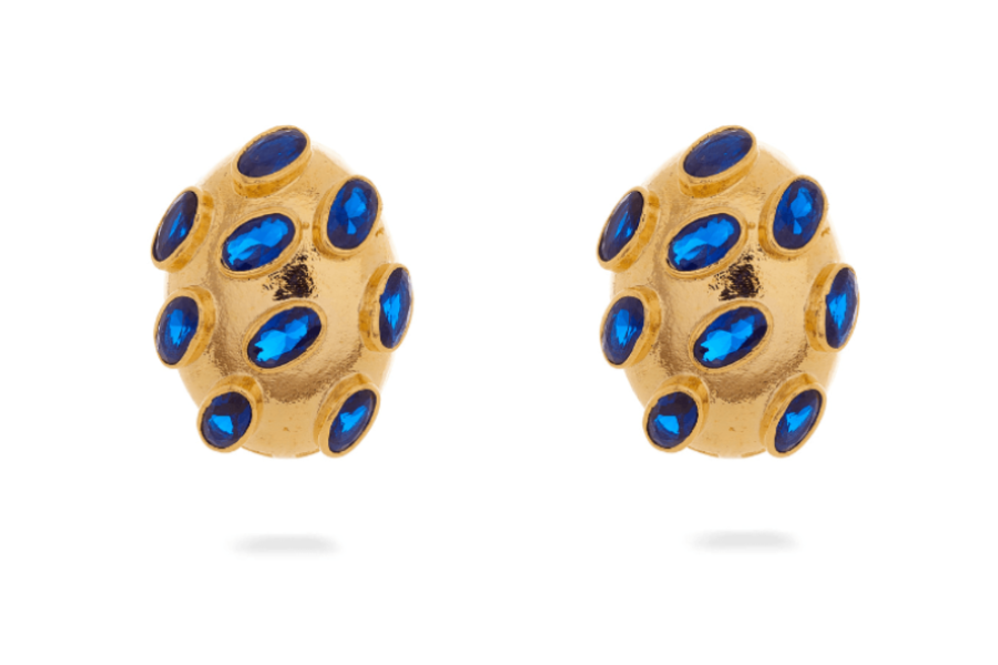 Polki Stone Stud Earring