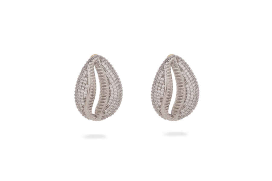 Irina Studded Seashell Earring