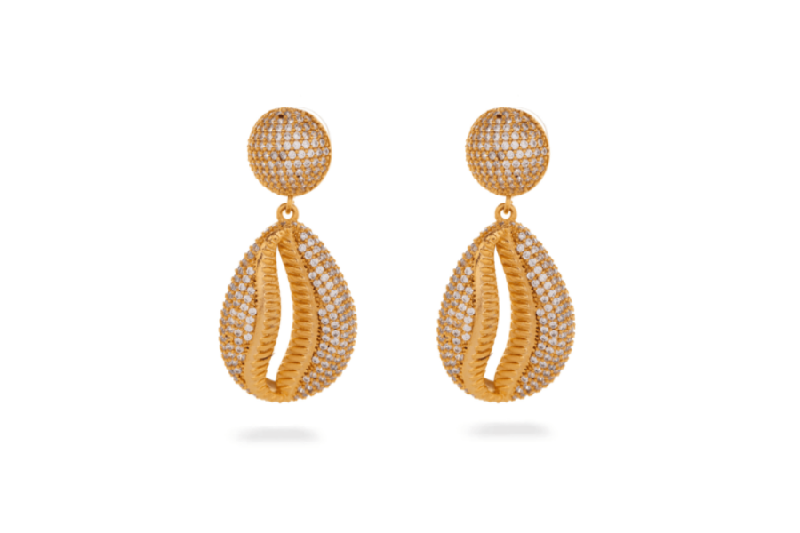 Amalfi Seashell Drop Earring