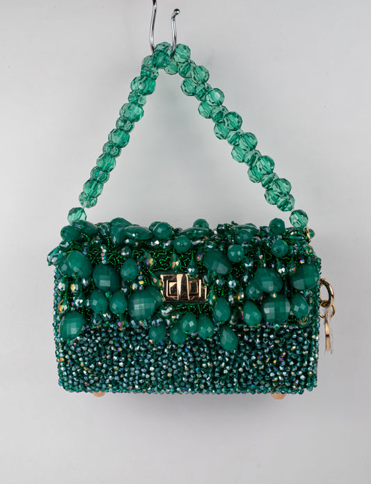 Green Hexagon Bag