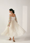 Load image into Gallery viewer, Bagicha white Maxi dress
