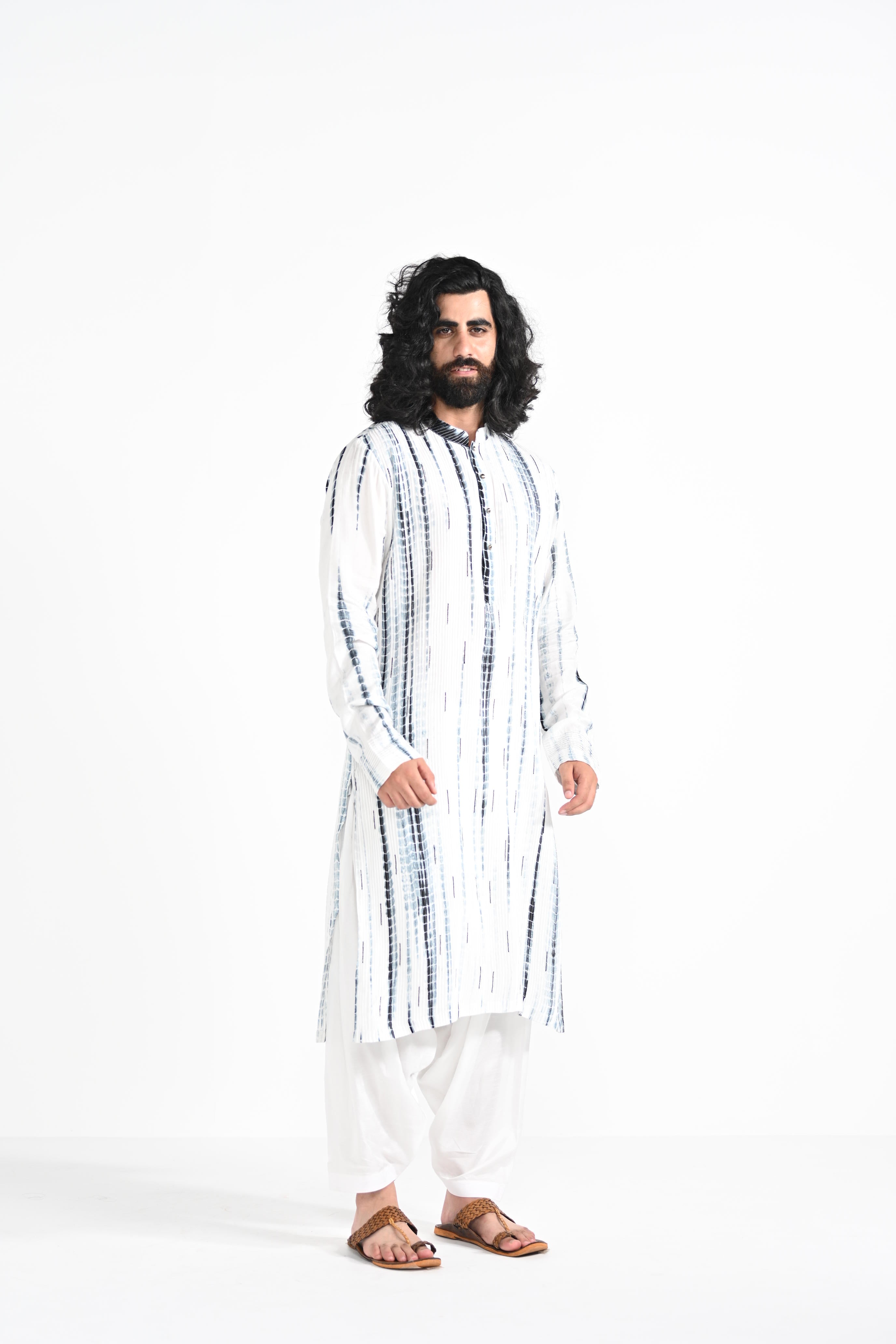 shibhori Hand Emboidered Work Kurta Set