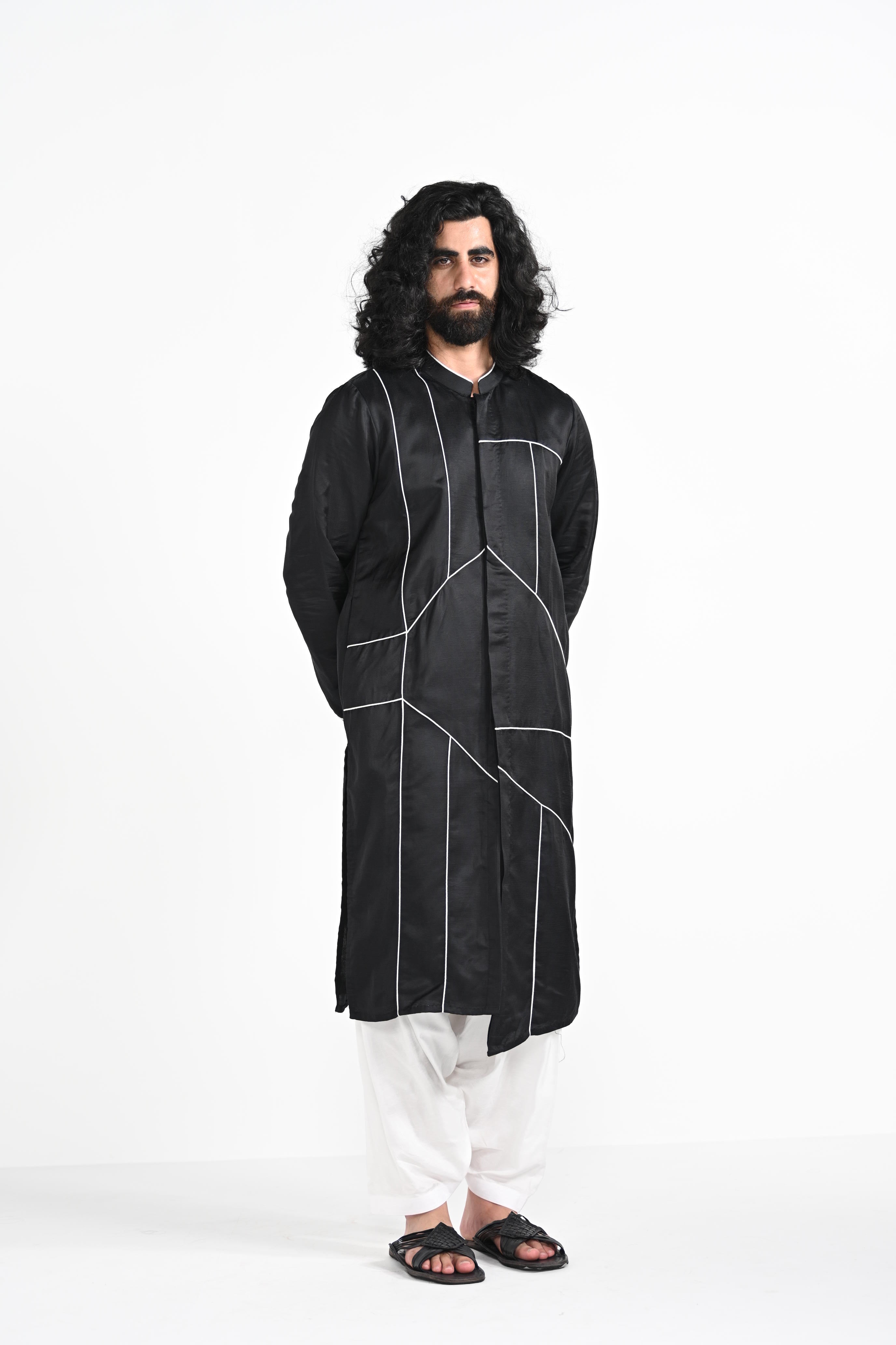 Black Kurta Set