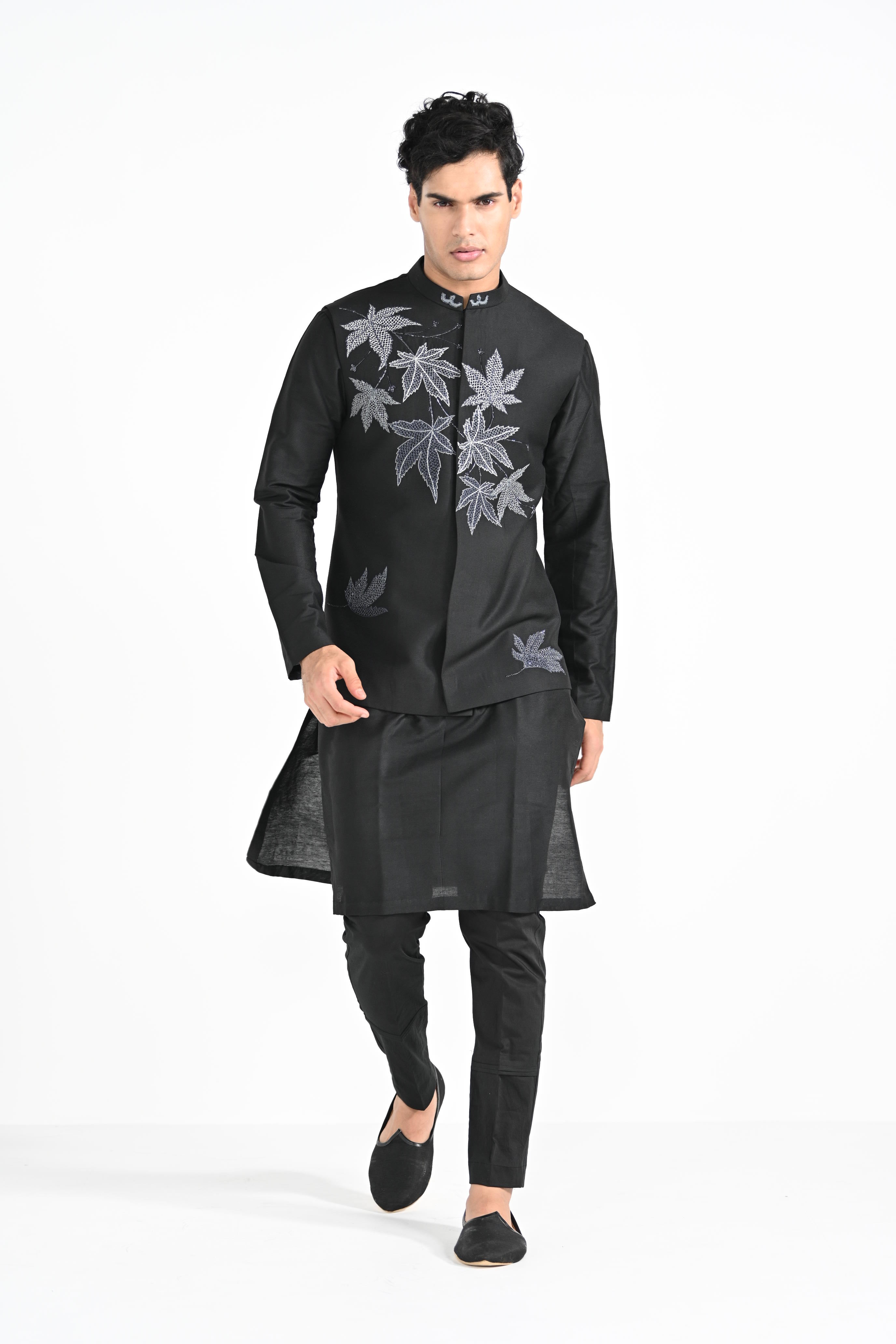 Maple Leaf Nehru With Kurta Set