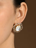 Load image into Gallery viewer, Mesmerizing Polki Stud Earrings
