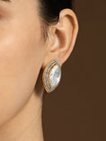 Load image into Gallery viewer, Luminous Polki Stud Earrings
