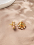 Load image into Gallery viewer, Starry Polki Stud Earrings
