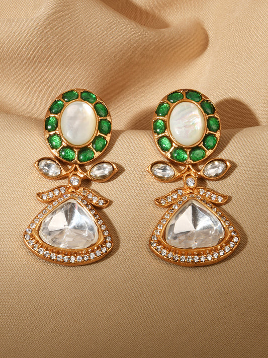 Lustrous Polki Earrings