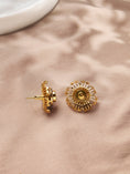 Load image into Gallery viewer, Scintillating Polki Stud Earrings
