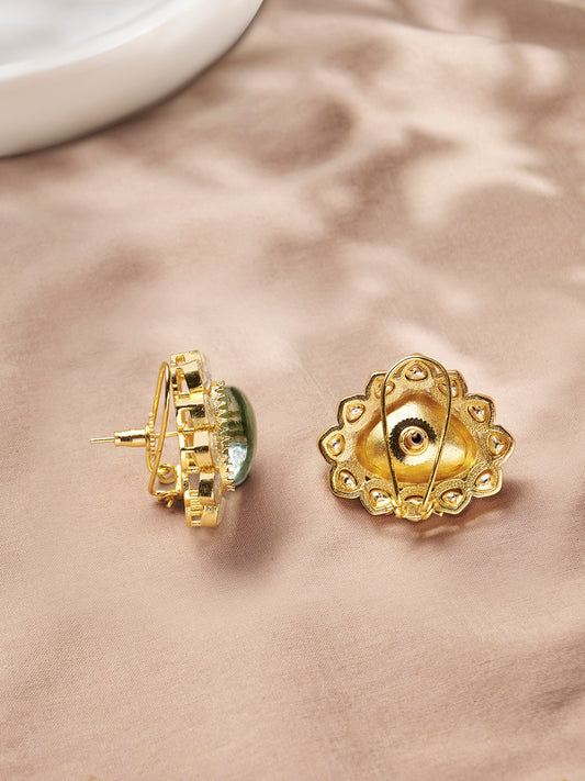 Brilliant Polki Stud Earrings