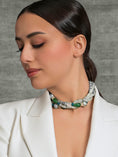 Load image into Gallery viewer, Posh Multi-Colour Beaded Choker
