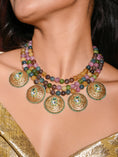 Load image into Gallery viewer, Lustrous Multi-Colour Beaded Necklace
