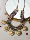 Load image into Gallery viewer, Lustrous Multi-Colour Beaded Necklace
