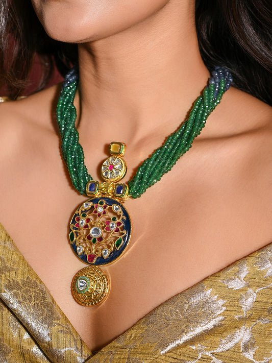 Glamourous Green Necklace