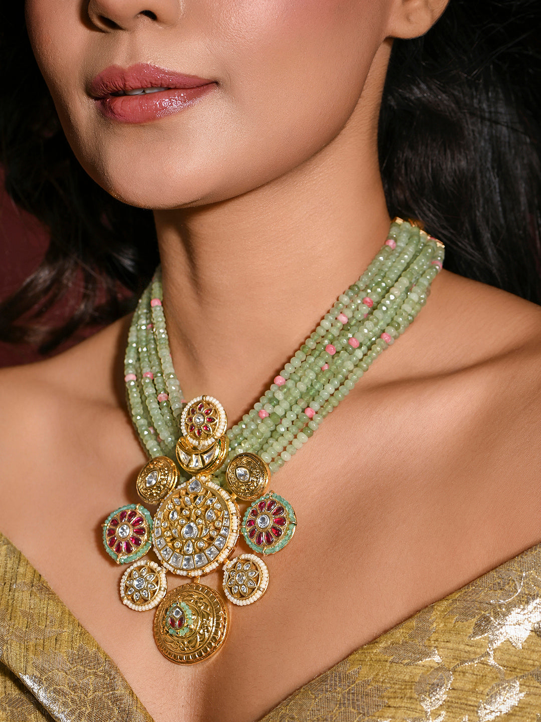 Ethereal Green Necklace