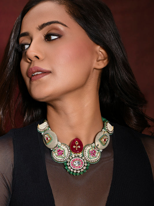 Enigmatic Multicolor Necklace