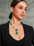 Load image into Gallery viewer, Alluring Multi-Colour Necklace
