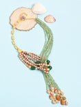 Load image into Gallery viewer, Enchanting Multi-Colour Beaded Scarf Necklace
