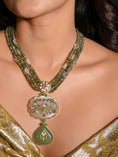 Load image into Gallery viewer, Graceful Multi-Colour Necklace With Earrings
