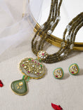 Load image into Gallery viewer, Graceful Multi-Colour Necklace With Earrings
