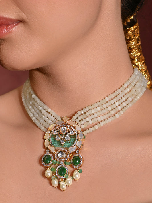 Glorious Necklace With Earrings