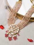 Load image into Gallery viewer, Dazzling Pink Necklace With Earrings
