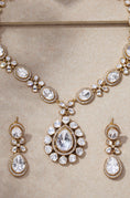 Load image into Gallery viewer, Charismatic Polki Necklace Set
