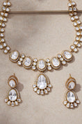 Load image into Gallery viewer, Enchanted Polki Necklace Set
