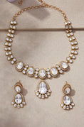 Load image into Gallery viewer, Enchanted Polki Necklace Set
