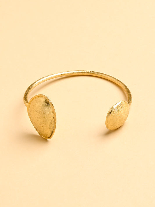 Gold Open Bangle