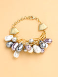 Load image into Gallery viewer, Pearl Charms Chain Bracelet
