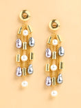 Load image into Gallery viewer, Pearl Shower Drop Earrings
