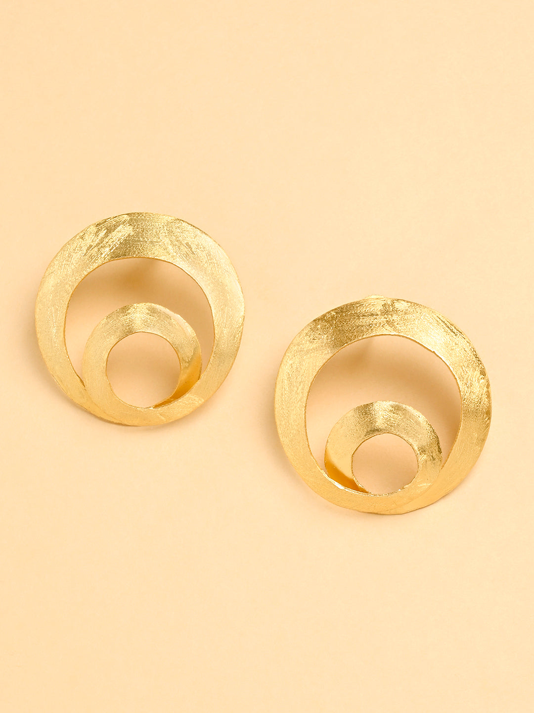 Infinity Loop Stud Earrings