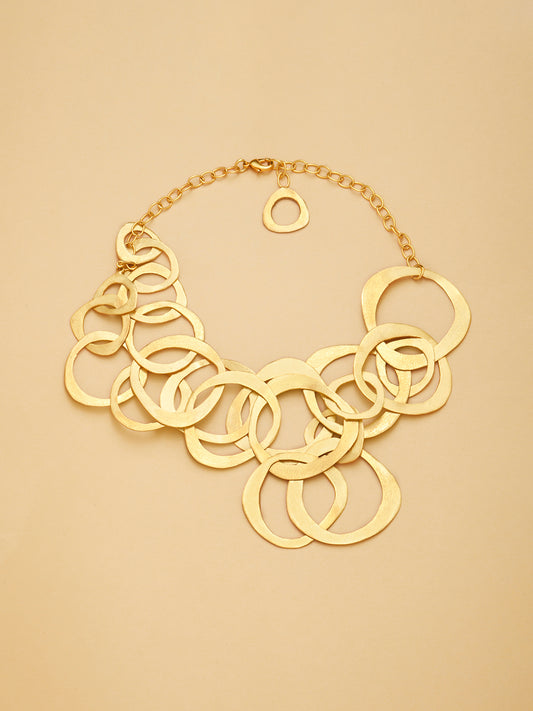 Flat Infinity Loop Necklace