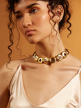 Load image into Gallery viewer, Golden Circlets Mini Choker
