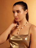 Load image into Gallery viewer, Cloud Pearl Lariat Necklace
