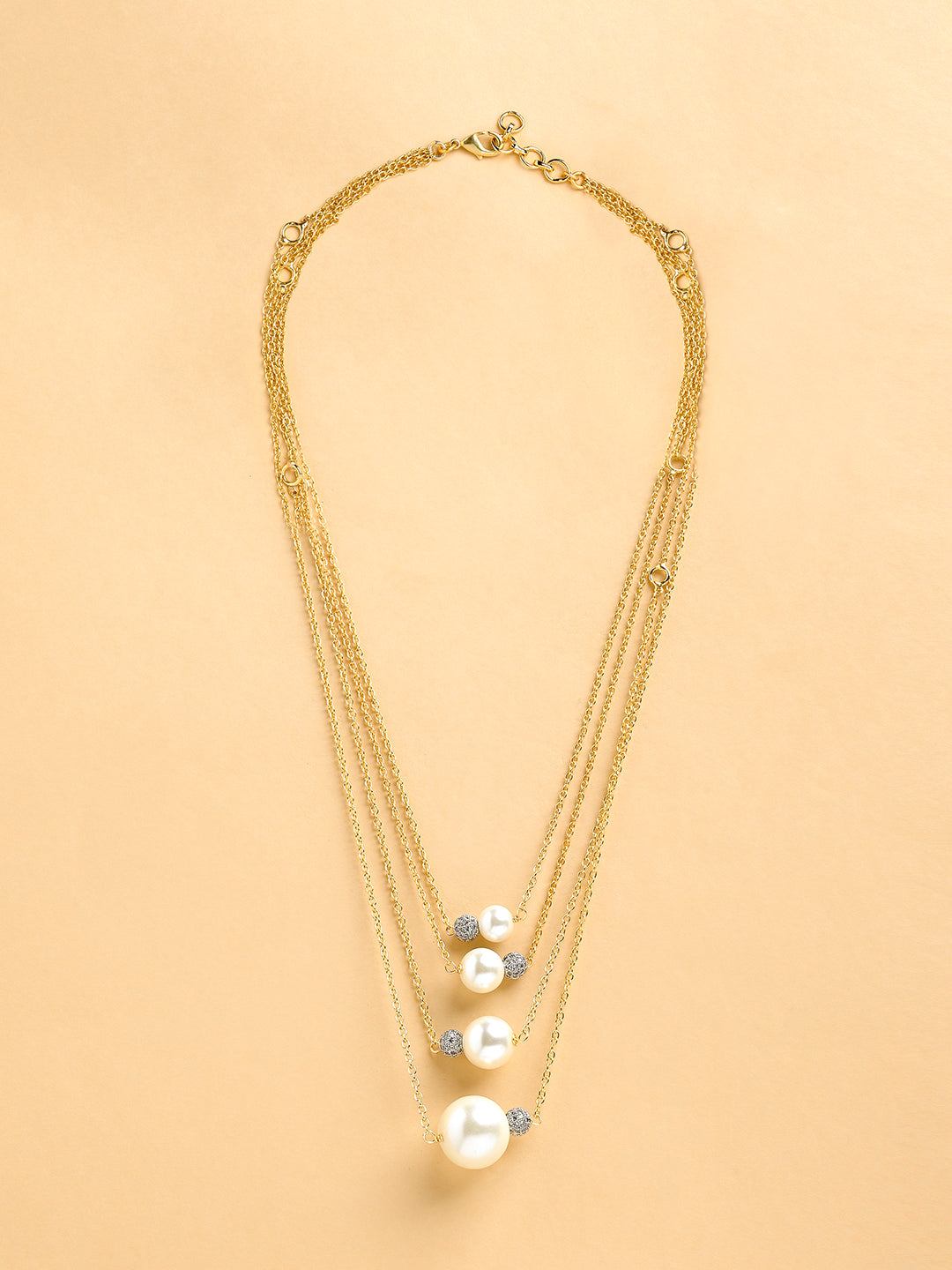 Multi-Layer Pearl Necklace