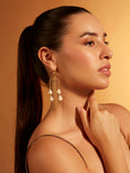 Load image into Gallery viewer, Pearl Cascade Drop Earrings
