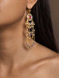 Load image into Gallery viewer, Radiant Multi-Colour Dangler Earrings
