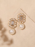 Load image into Gallery viewer, Luxurious Ivory Pearl Drop Earrings
