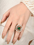 Load image into Gallery viewer, Luminous Emerald Ring
