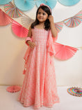 Load image into Gallery viewer, Cotton Candy Full Length Kurta With Dupatta
