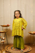 Load image into Gallery viewer, Yellow Sharara Set
