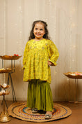 Load image into Gallery viewer, Yellow Sharara Set
