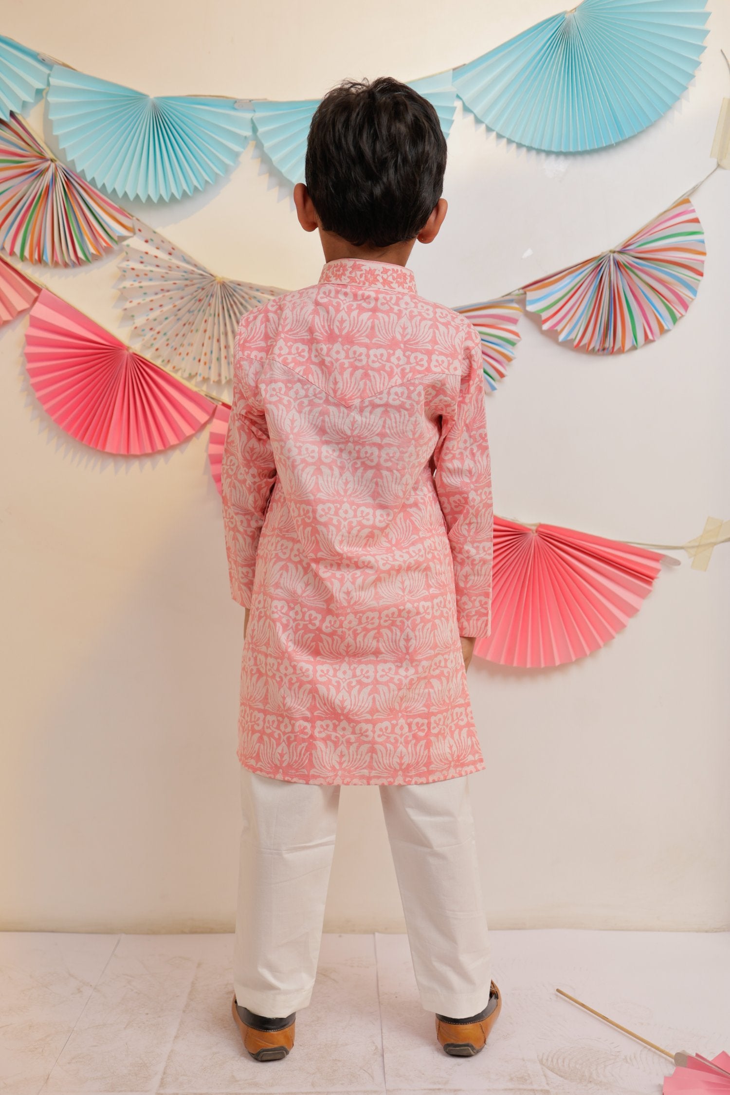 Cotton Candy Kurta With Pyjama