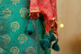 Load image into Gallery viewer, Green Sharara Set With Dupatta
