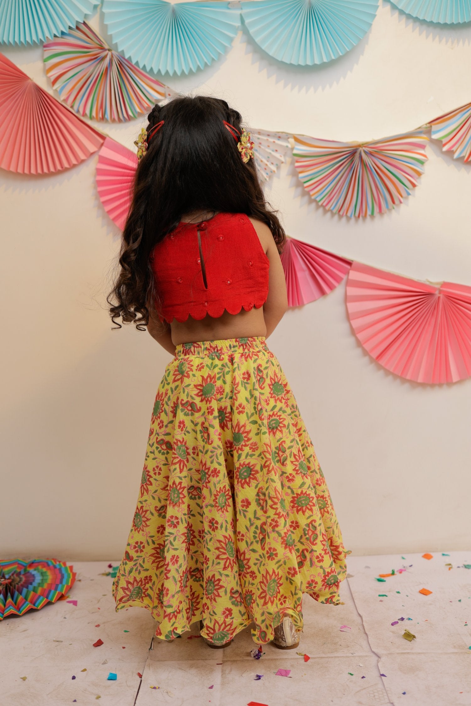 Sunshine Skirt With Crop Top