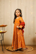 Load image into Gallery viewer, Mustard Full Length Kurta With Dupatta
