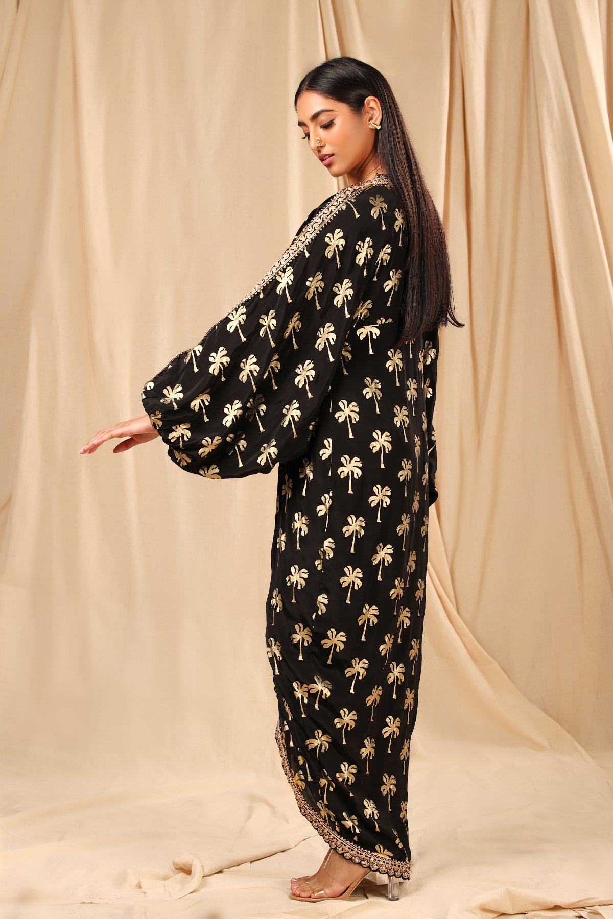 Black Coco Kaftan