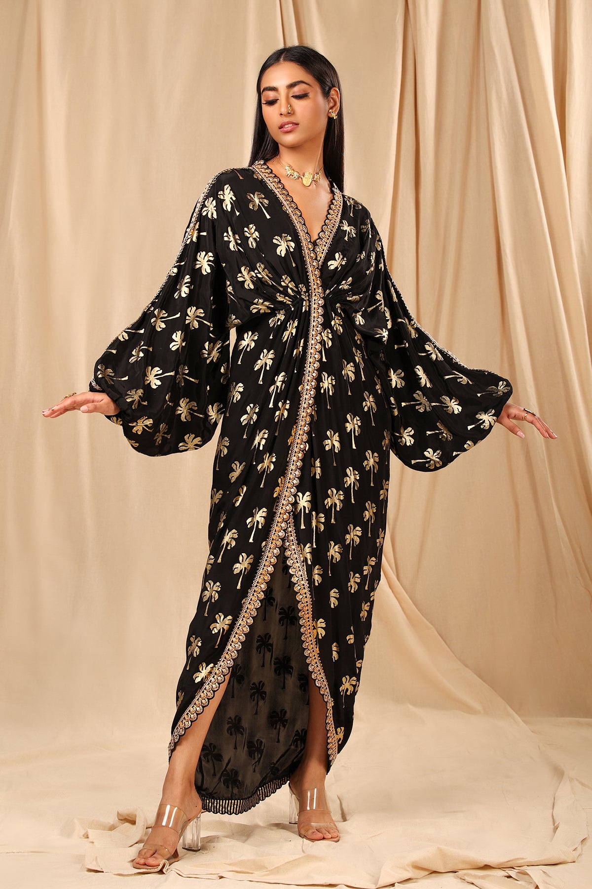 Black Coco Kaftan